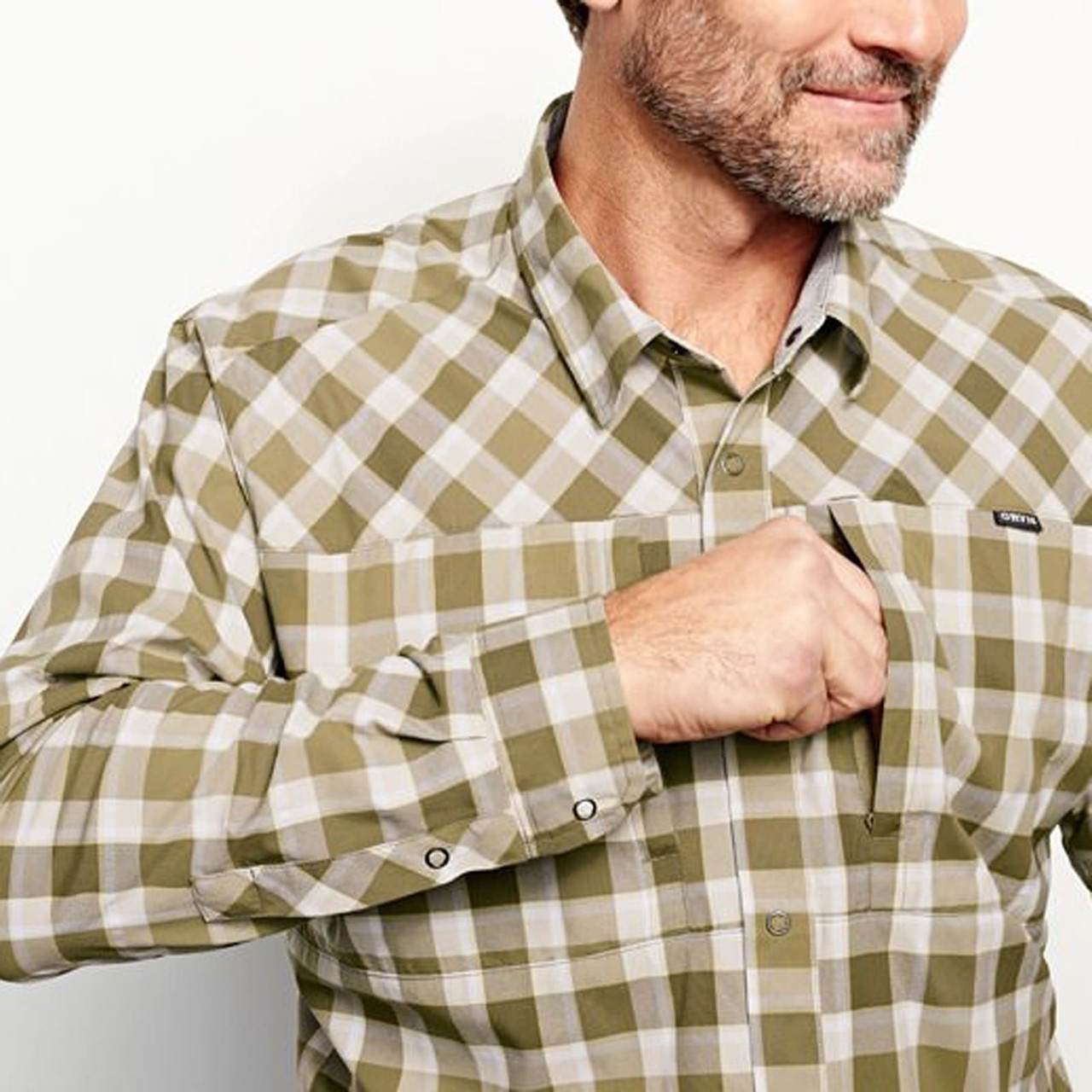Orvis Mens Pro Stretch Longsleeve Shirt Orvis Mens Pro Stretch Longsleeve Shirt