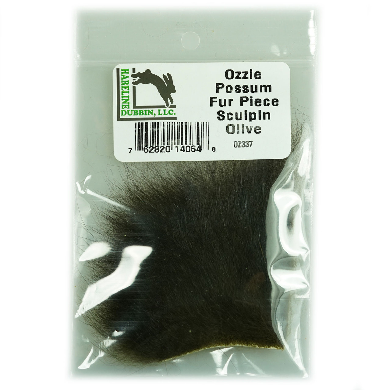 Hareline Ozzie Possum Fur Sculpin Olive