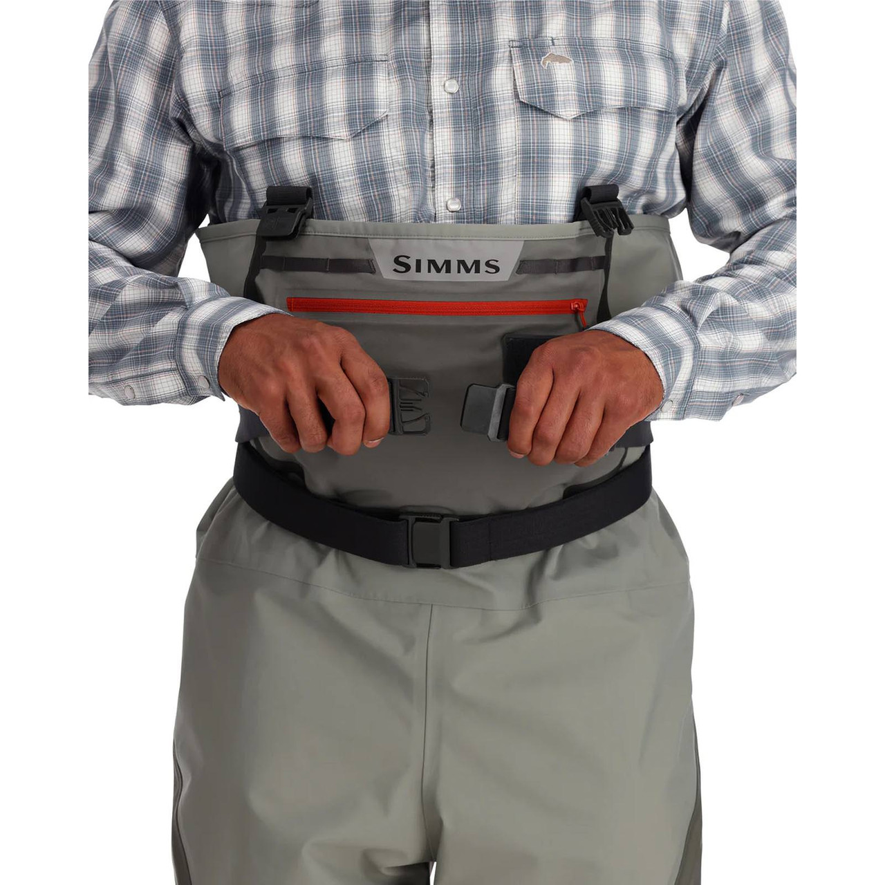 Simms Men's Freestone Stockingfoot Wader Small Smoke
