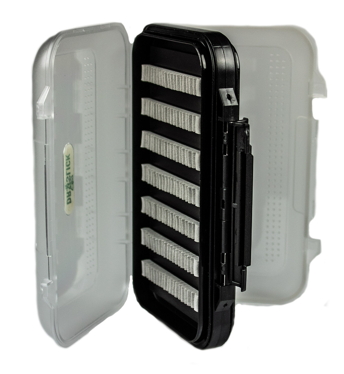 Dr. Slick Shatter Proof DeWitt Plastic Fly Box Ripple Foam Insert Medium