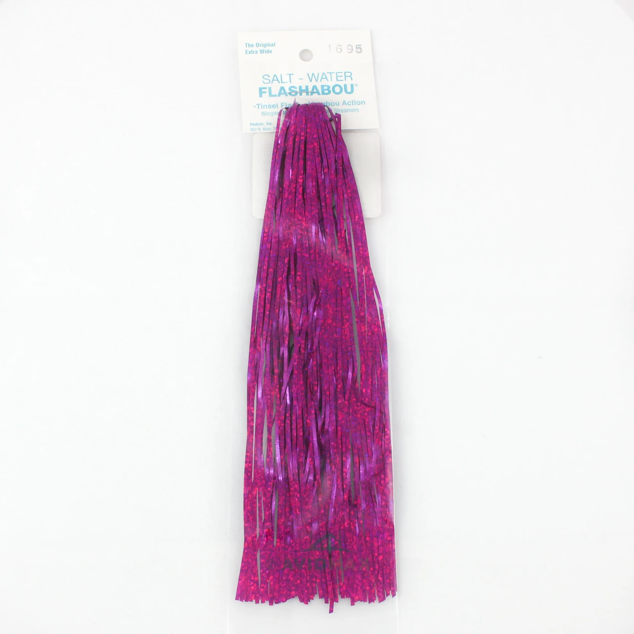 Wapsi Saltwater Holographic Flashabou Fucshia