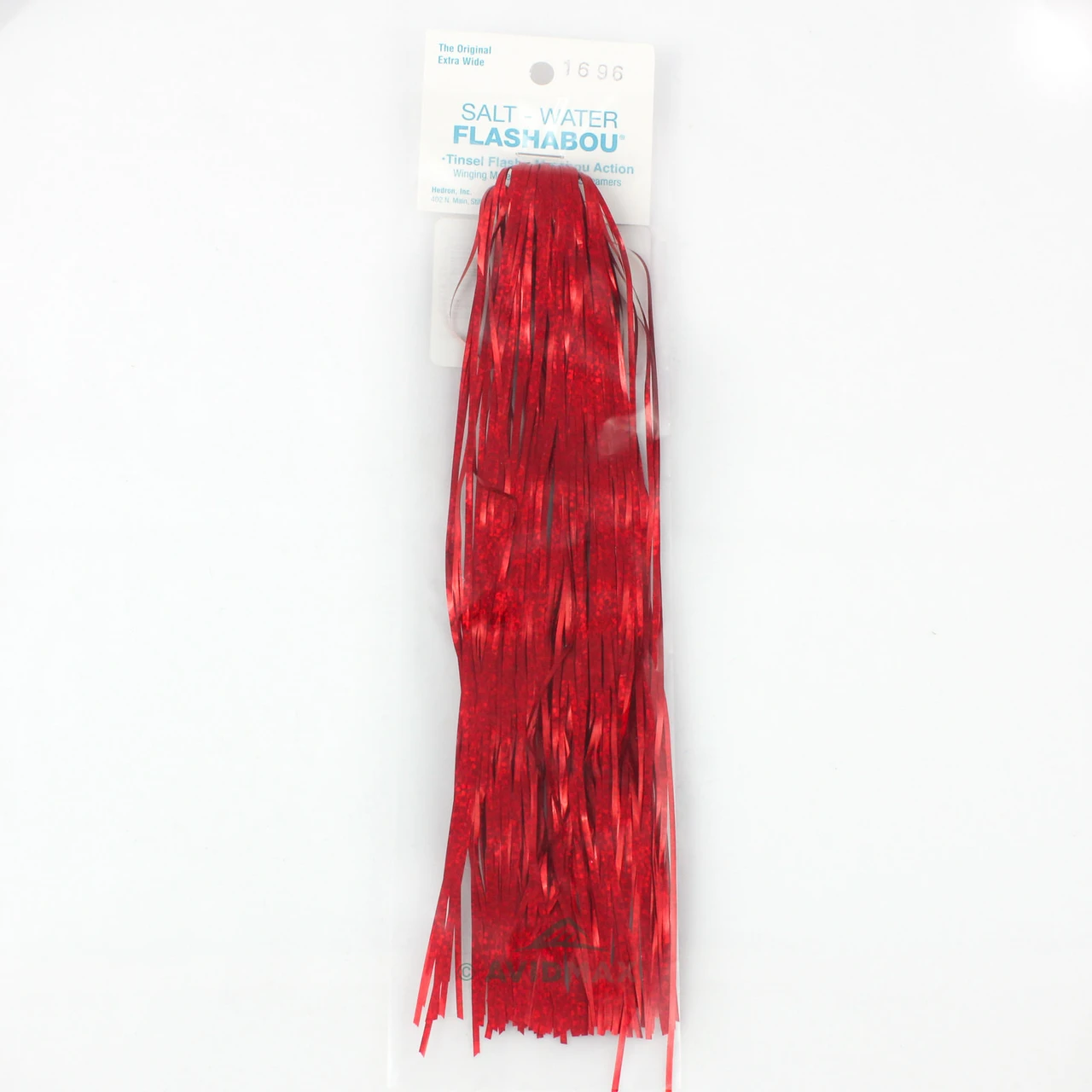 Wapsi Saltwater Holographic Flashabou Red