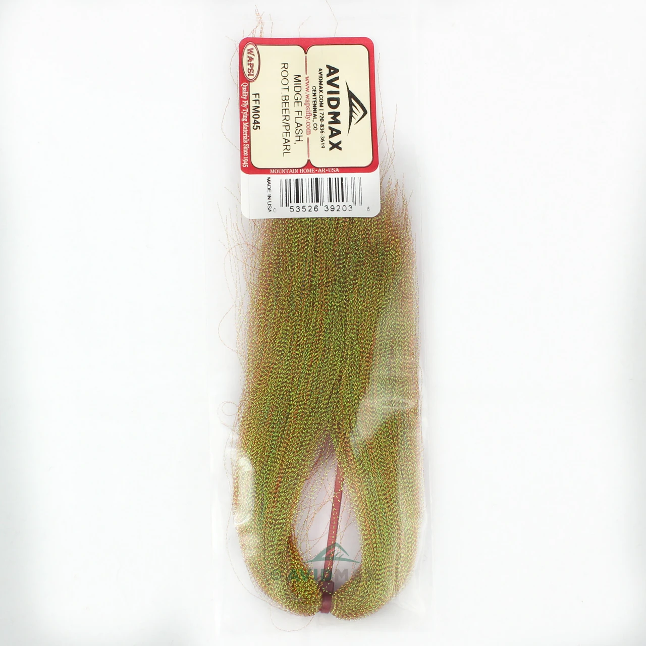 Wapsi Midge Flash Root Beer/Pearl