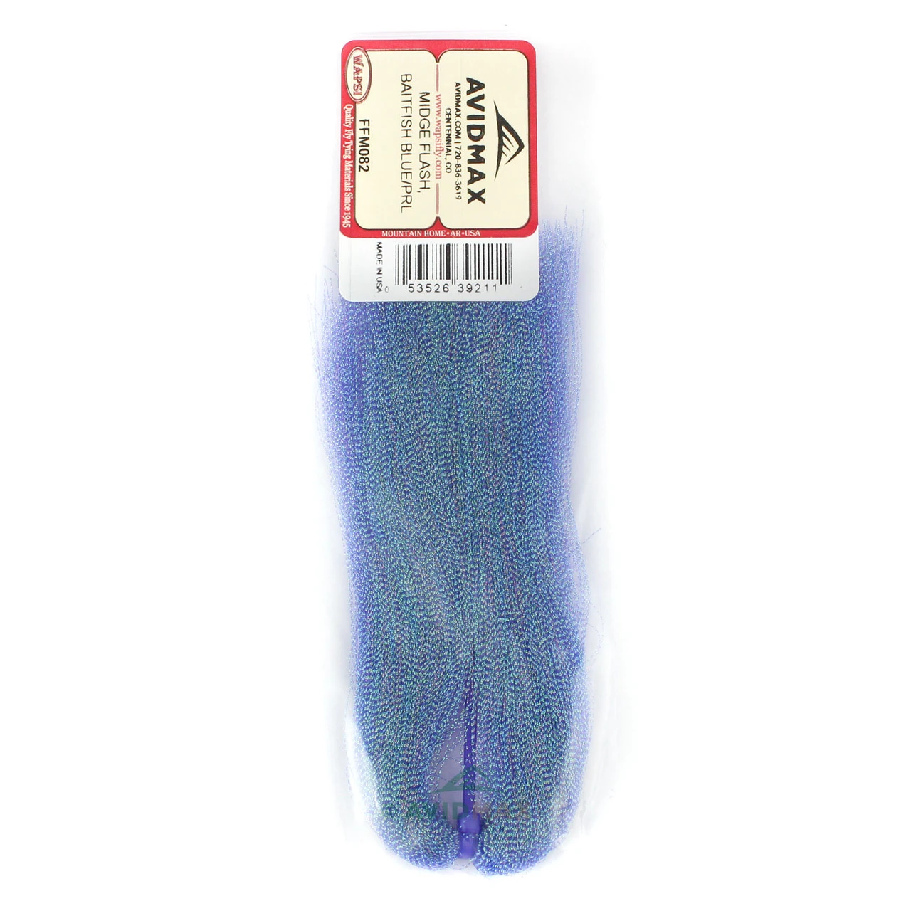 Wapsi Midge Flash Baitfish Blue/Pearl