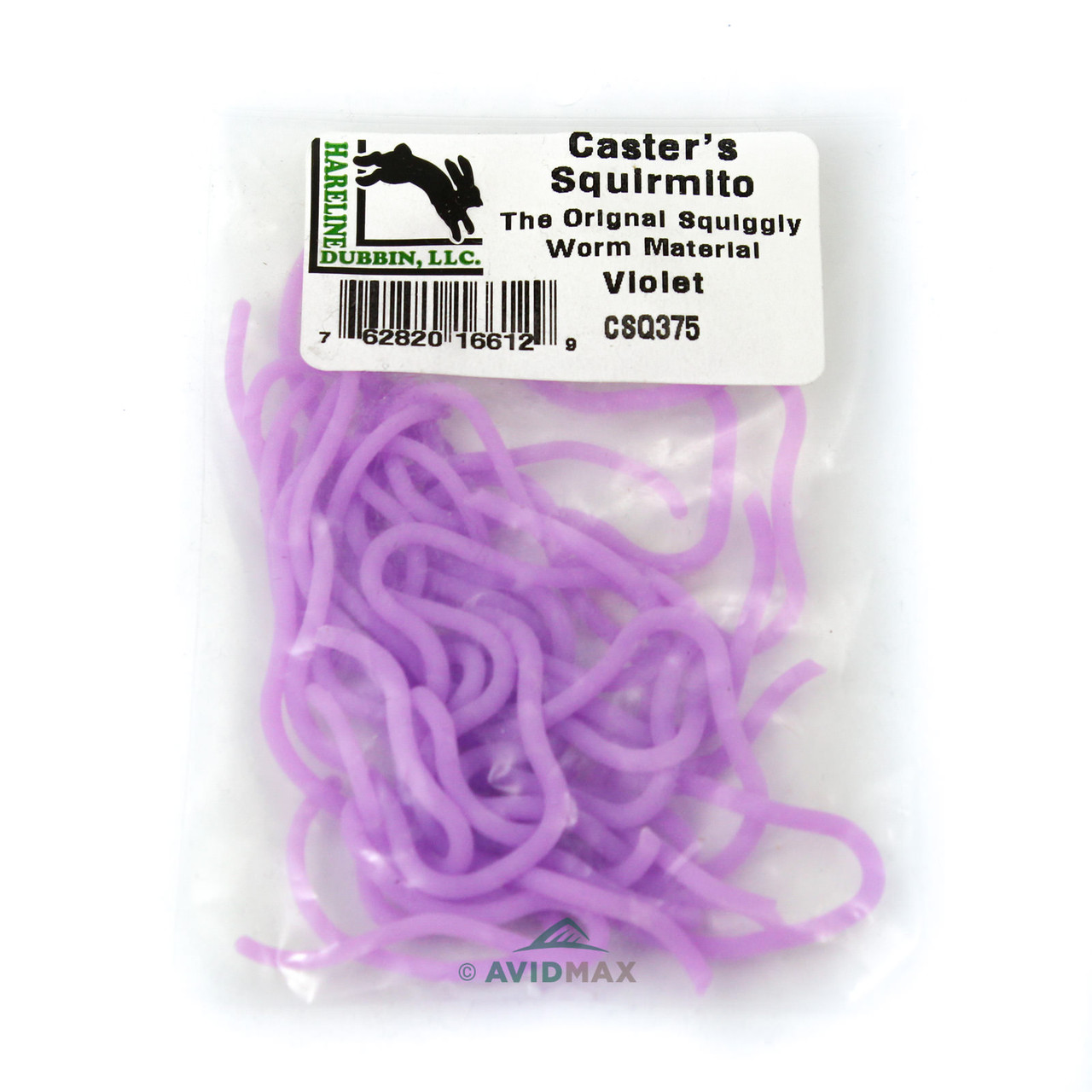 Casters The Original Squiggly Worm Violet