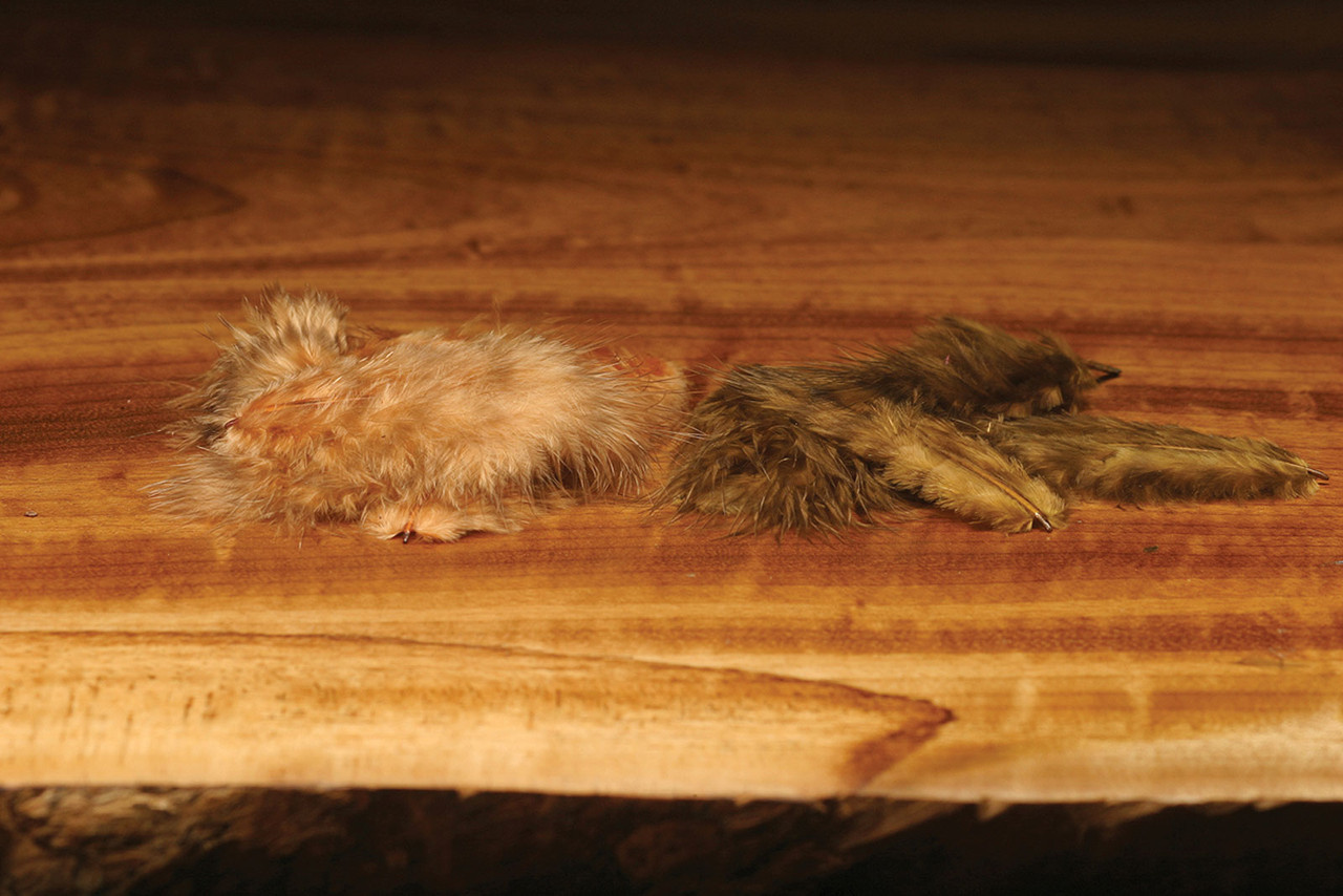 Hareline Natural Grizzly Mini Marabou Hareline Natural Grizzly Mini Marabou