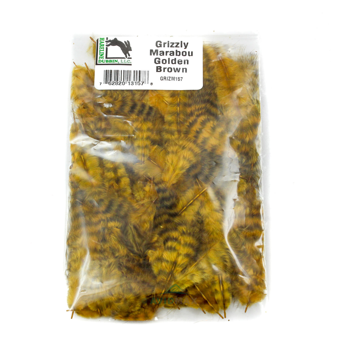 Hareline Natural Grizzly Mini Marabou
