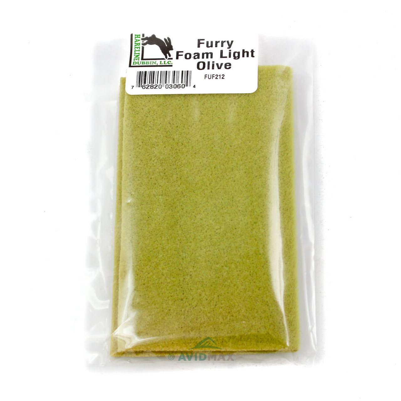 Hareline Furry Foam Light Olive