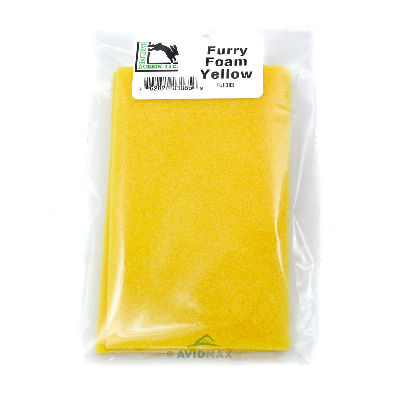 Hareline Furry Foam Yellow