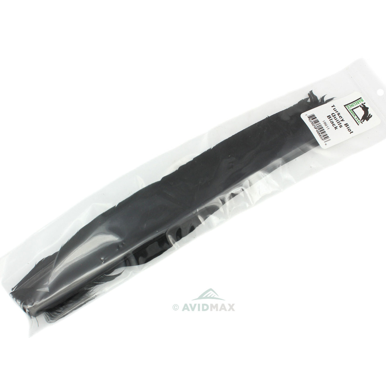 Hareline Turkey Biot Quills Black