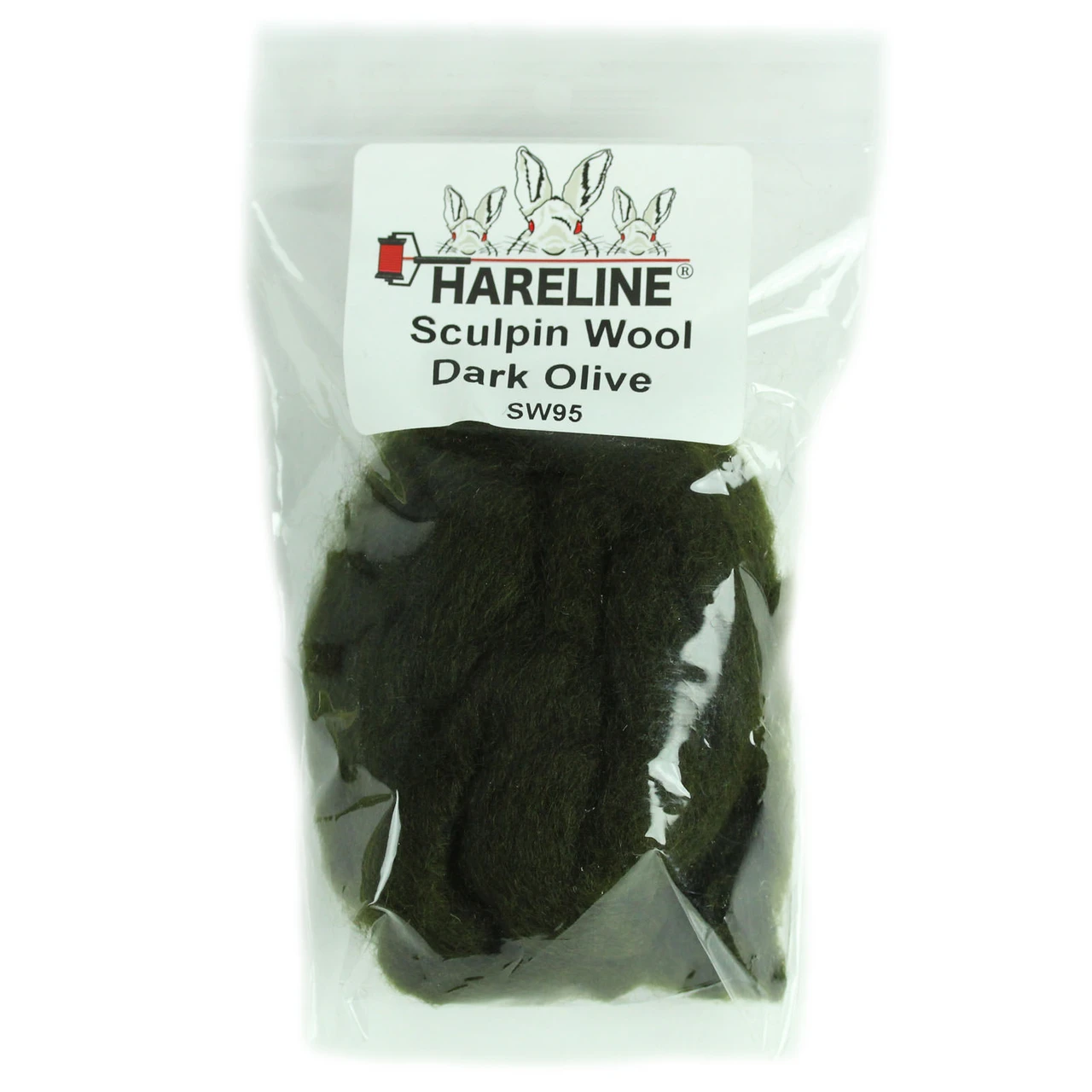 Hareline Sculpin Wool Dark Olive