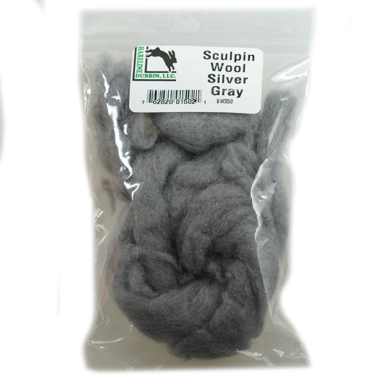 Hareline Sculpin Wool Silver Gray