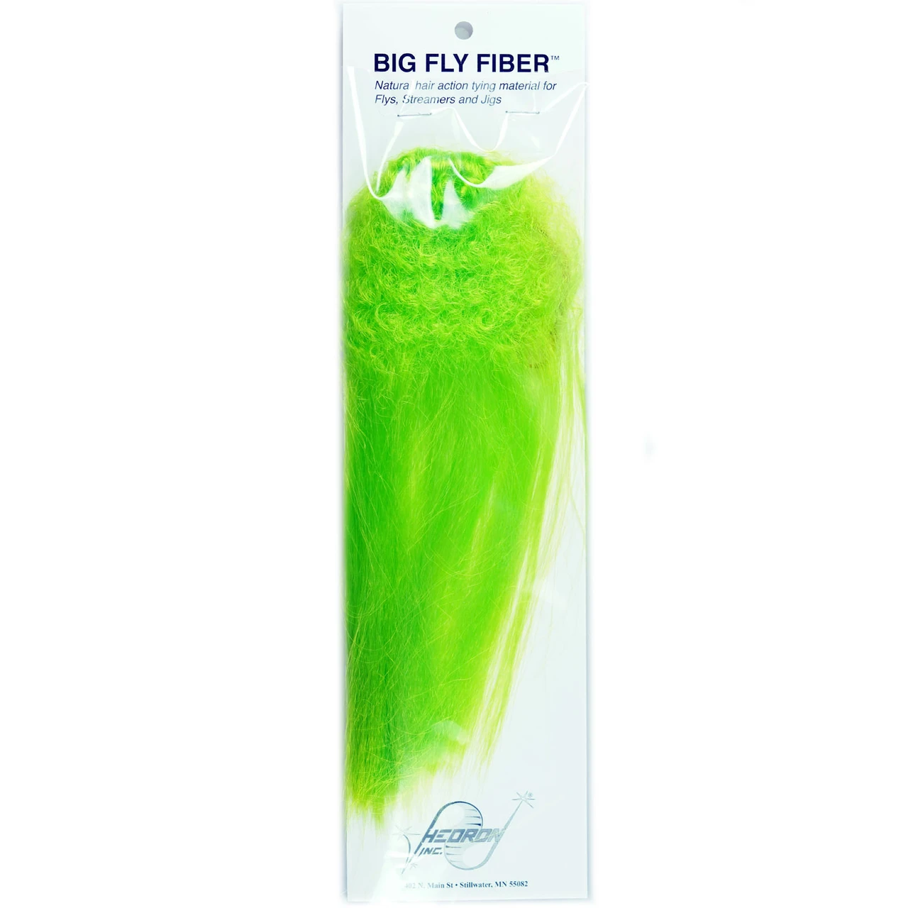 Hareline Big Fly Fiber Fl. Green