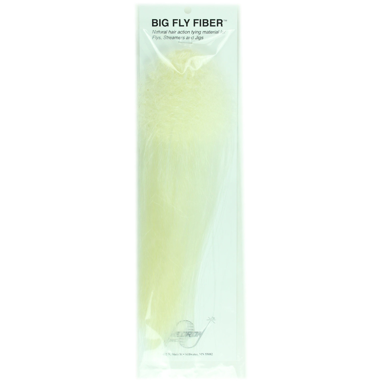 Hareline Big Fly Fiber White