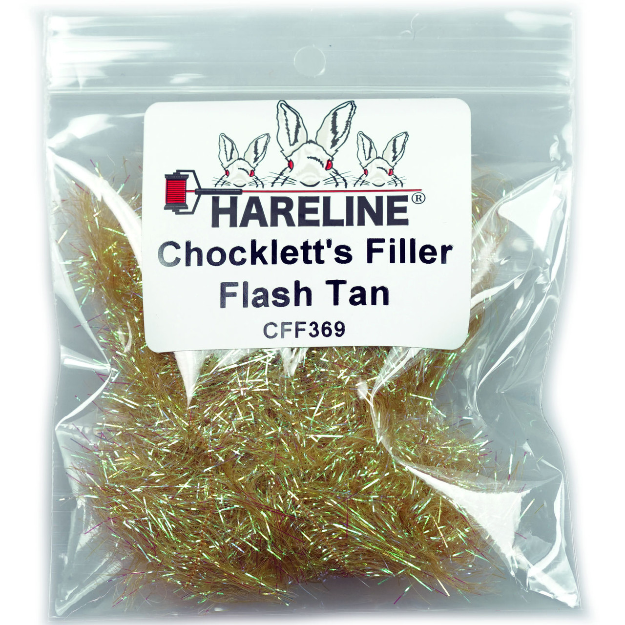 Hareline Chockletts Filler Flash Tan