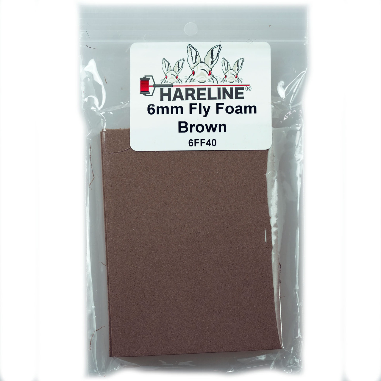 Hareline 6 mm Fly Foam Brown