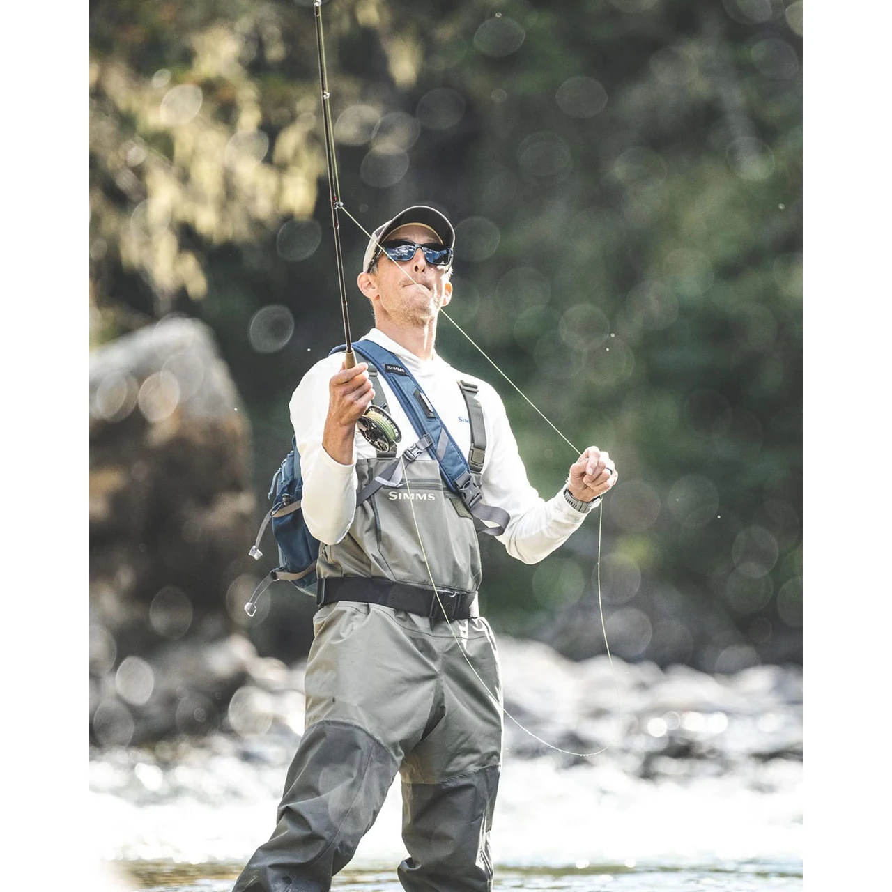 Simms Men's Tributary Stockingfoot Wader - view 3
