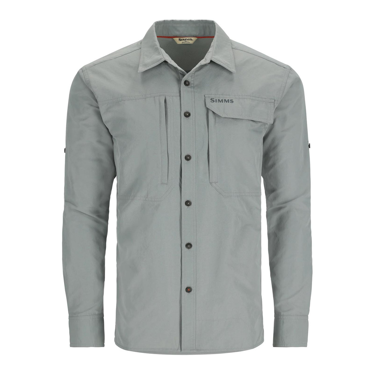 Simms Men's Guide Shirt New - Cinder