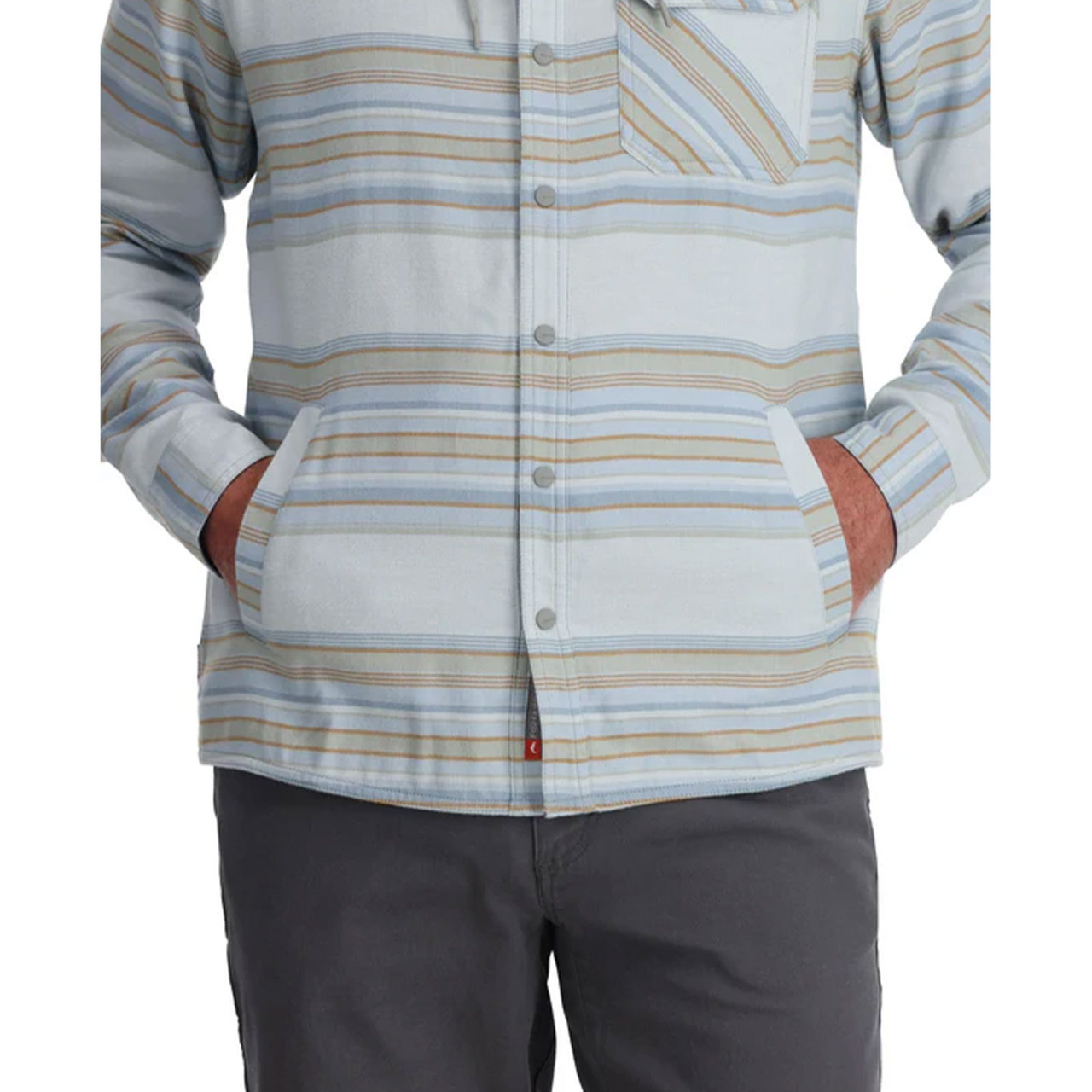 Simms Men's Santee Flannel Hoody Simms Men's Santee Flannel Hoody