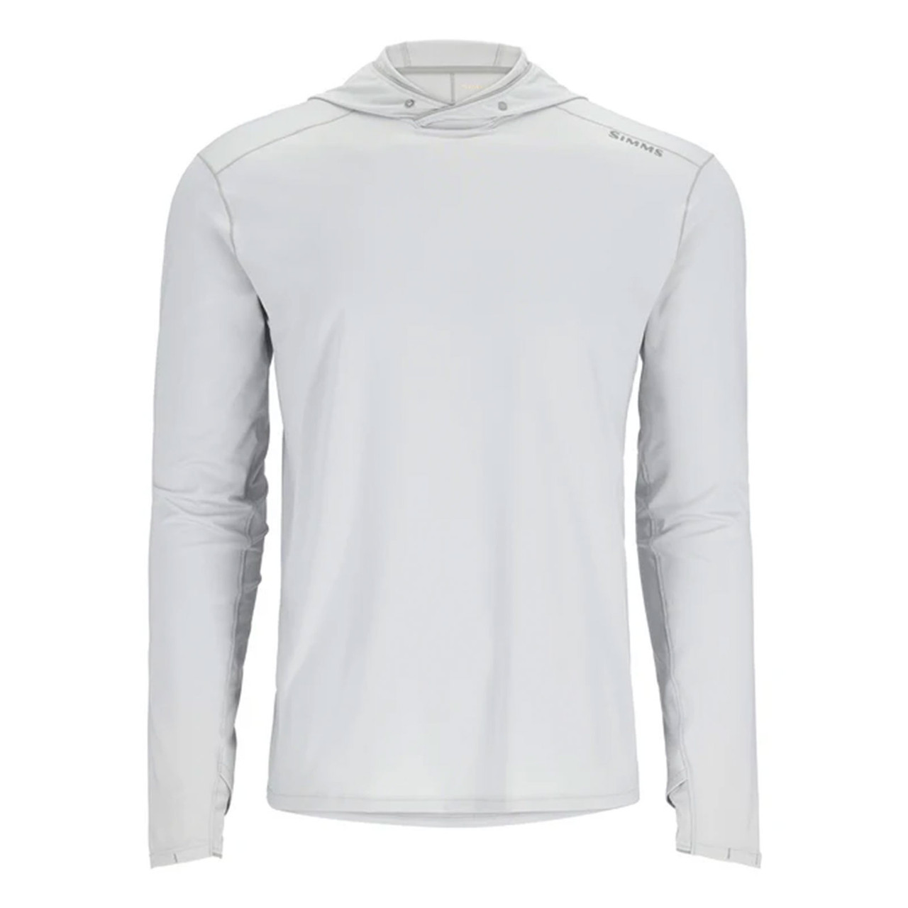 Simms Men's SolarFlex Hoody Large Sterling
