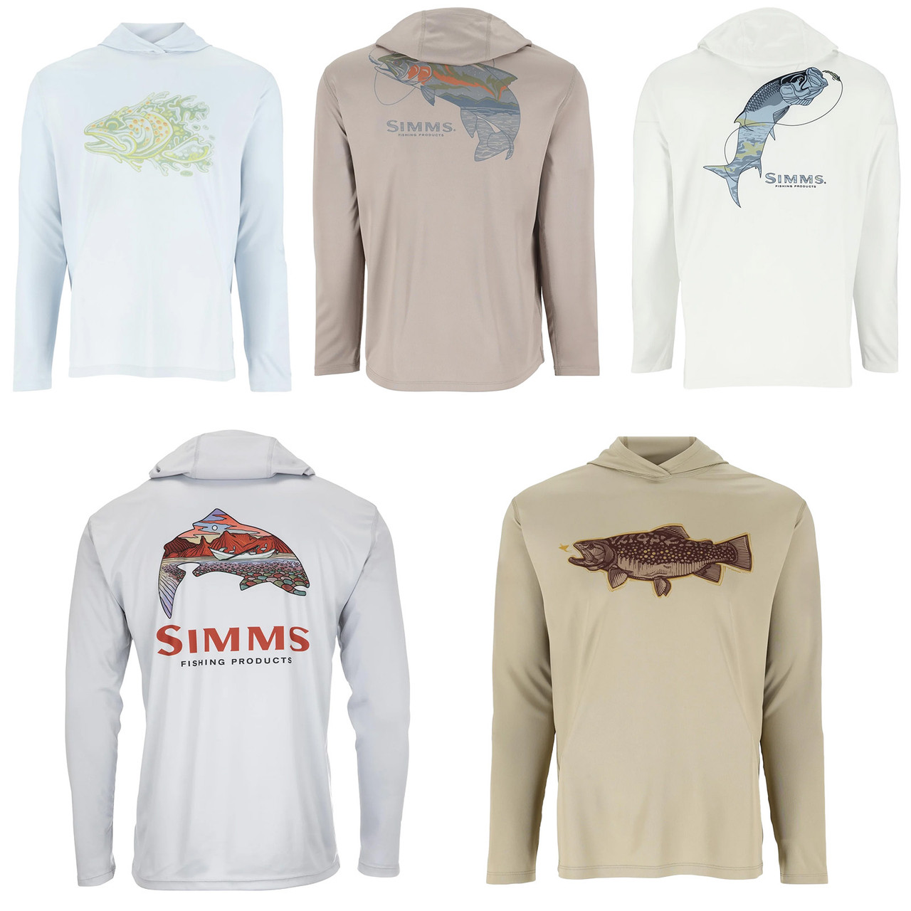 Simms Men's Tech Hoody Artist Series