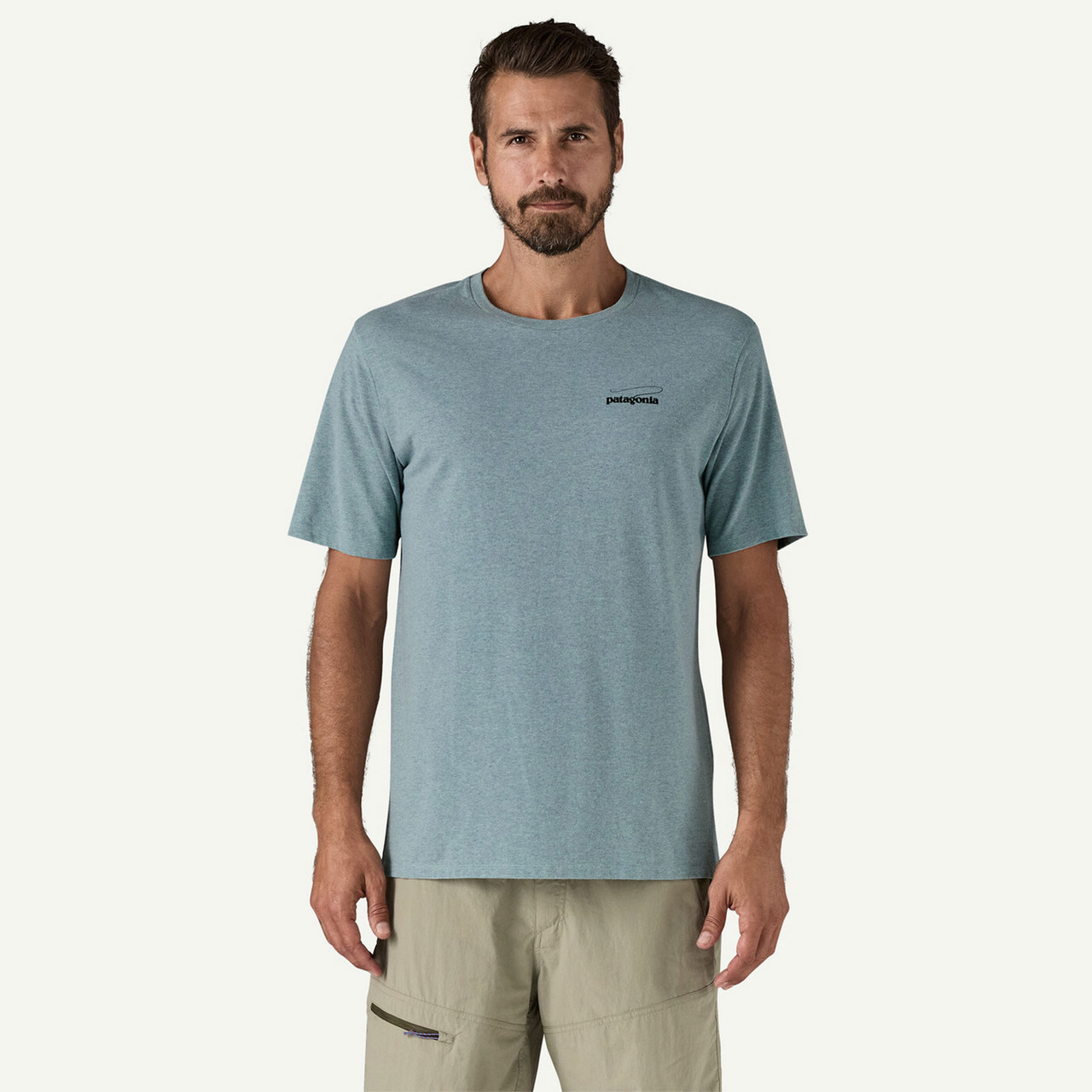 Patagonia Men's Casting Logo Responsibili-Tee