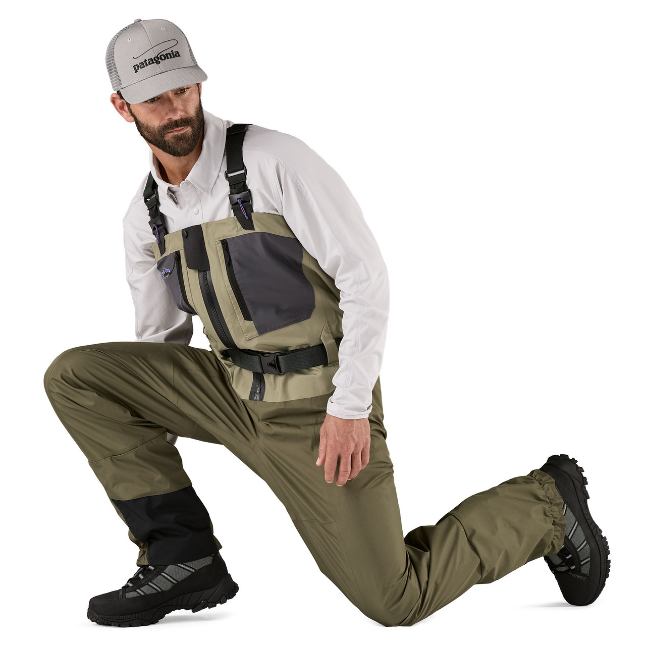 Patagonia Men's Swiftcurrent Traverse Zip Front Waders - view 5