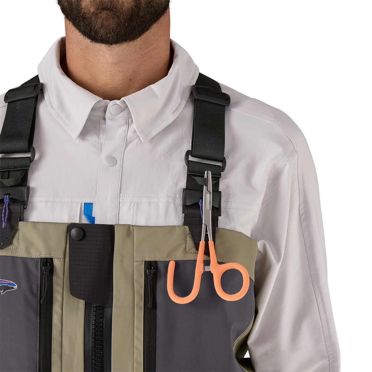 Patagonia Men's Swiftcurrent Traverse Zip Front Waders - view 8
