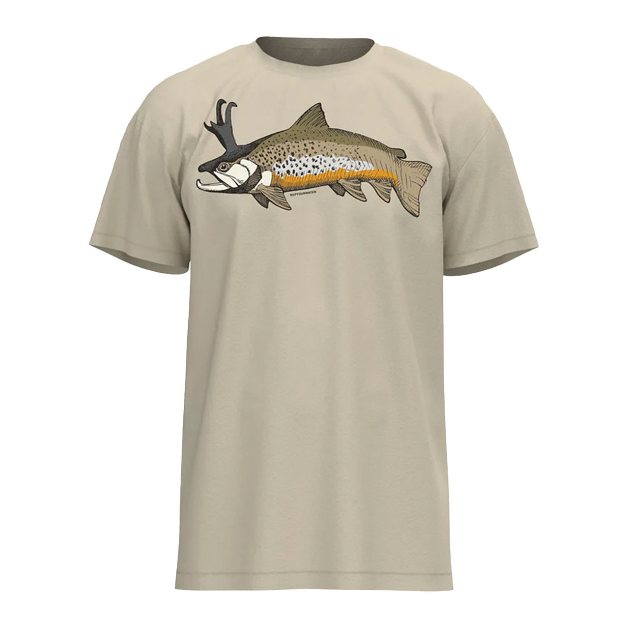 RepYourWater T-Shirt Short Sleeve Troutalope