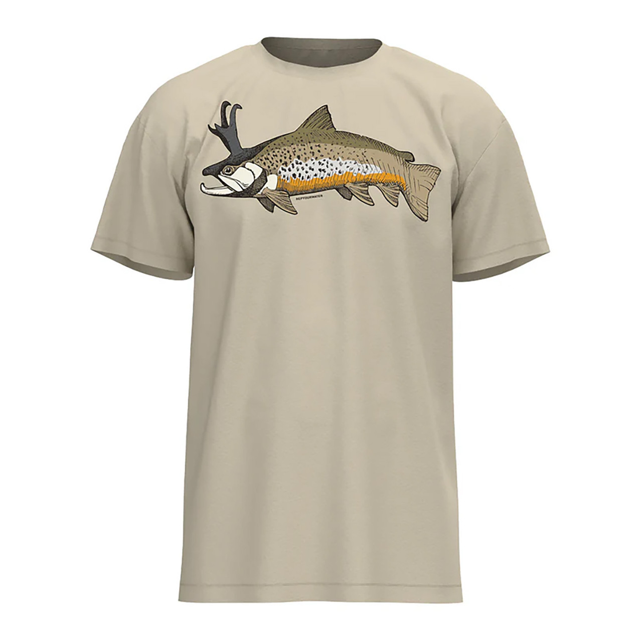 RepYourWater T-Shirt Short Sleeve Troutalope