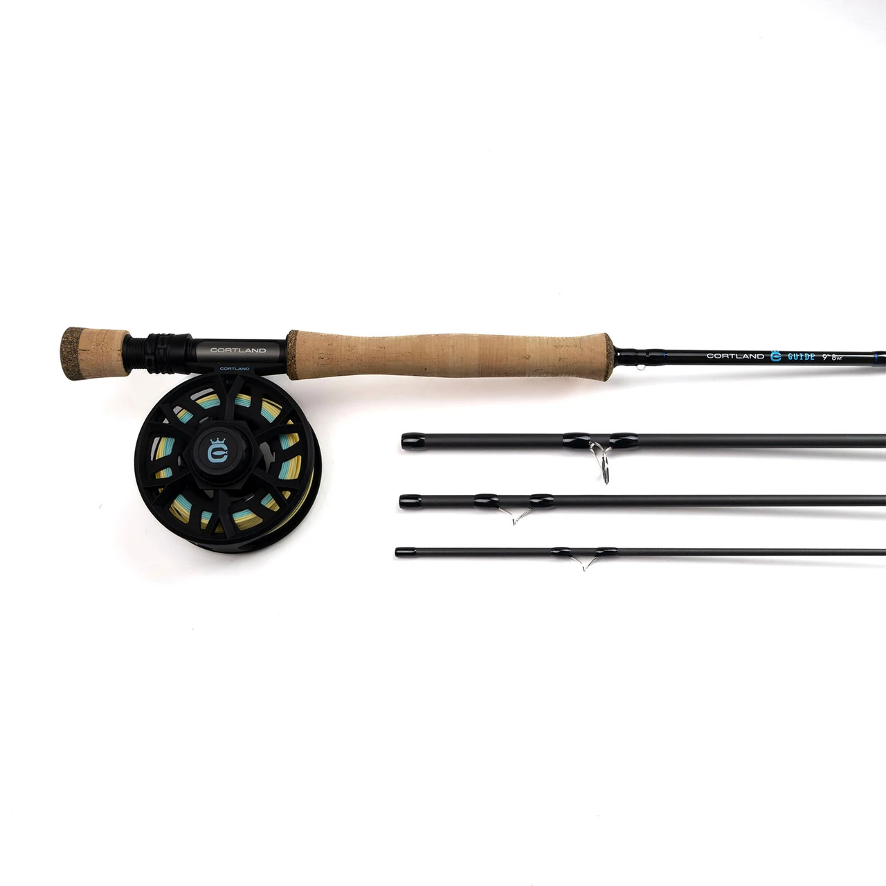 Cortland Guide Series Saltwater 620100 9' 8 wt rod with reel