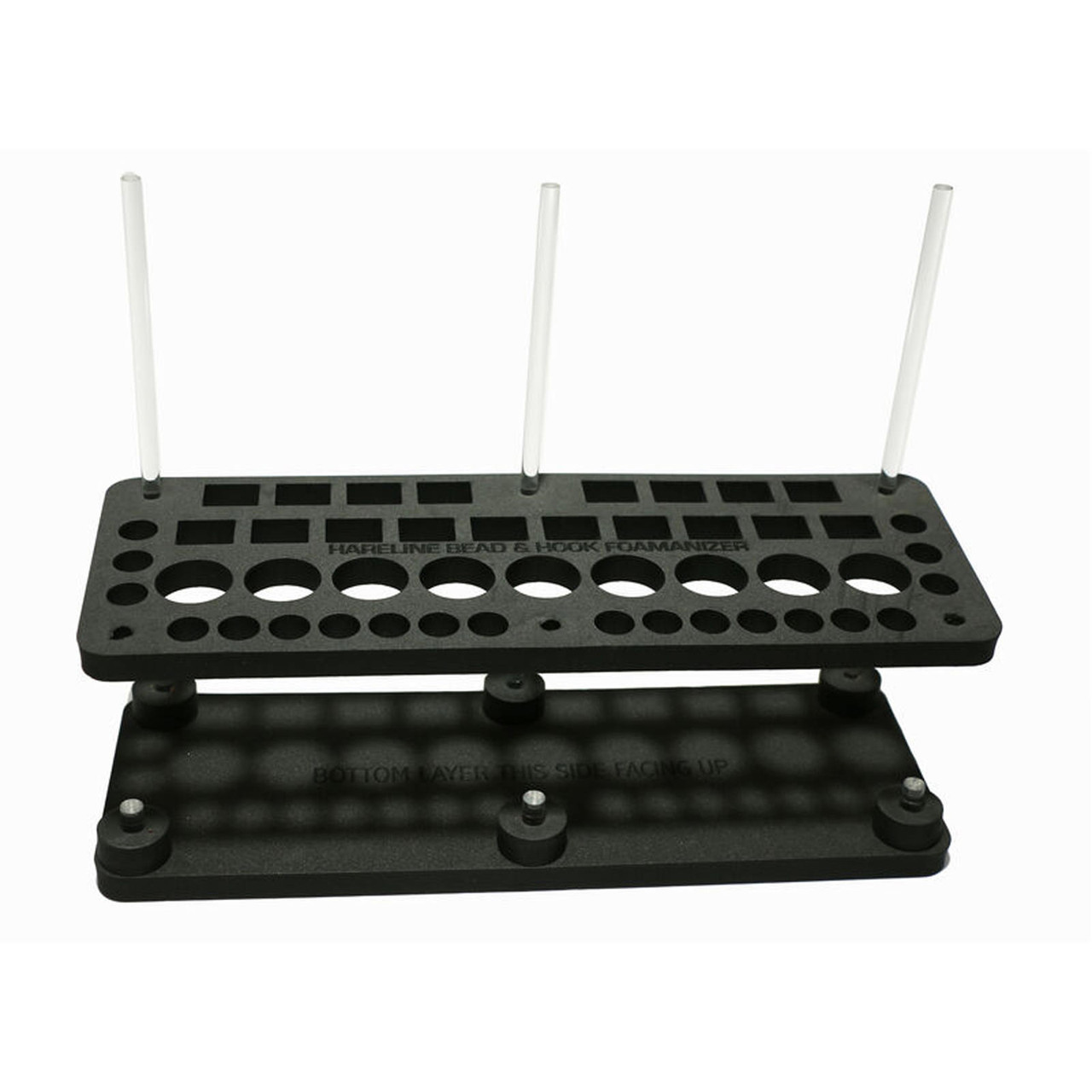 Hareline Foamanizer Bead Hook Storage Module 12 in