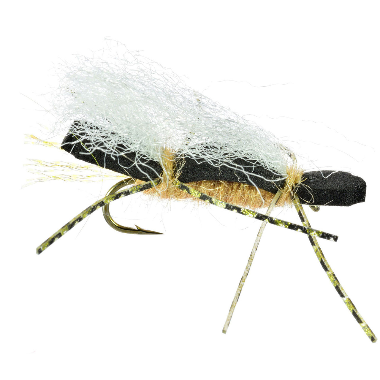 Umpqua Chubby Chernobyl Black And Tan 2 Pack