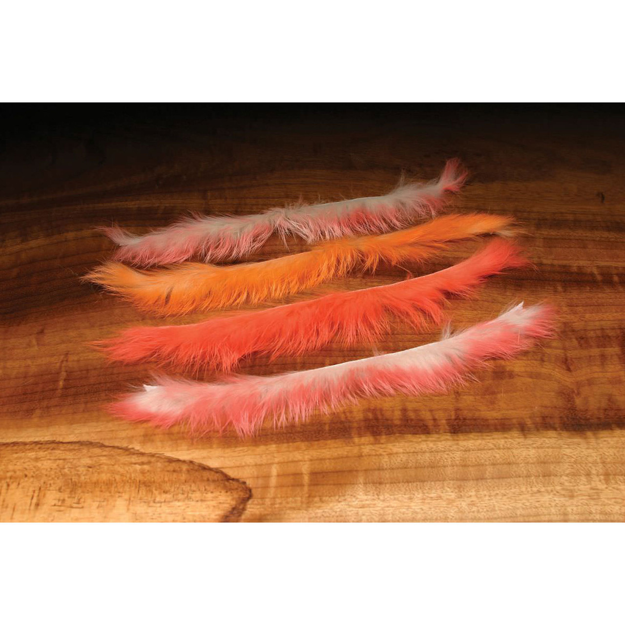 Hareline Two Tone Rabbit Crosscut Flesh Strips