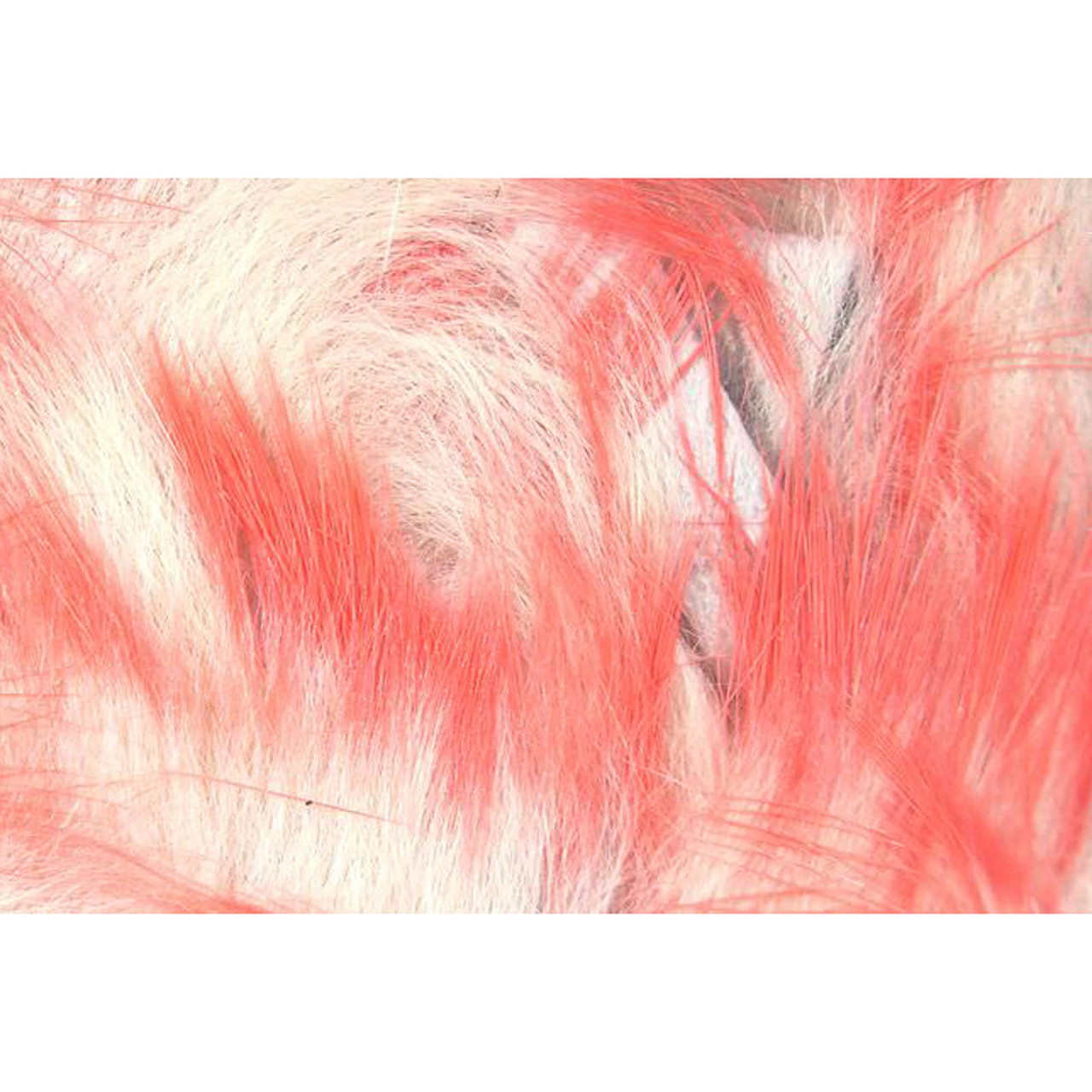 Hareline Two Tone Rabbit Crosscut Flesh Strips Fleshy Pink