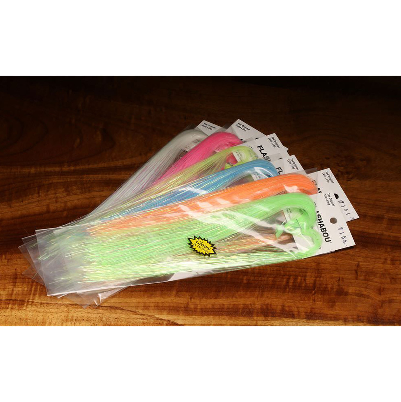 Hareline Glow In the Dark Flashabou