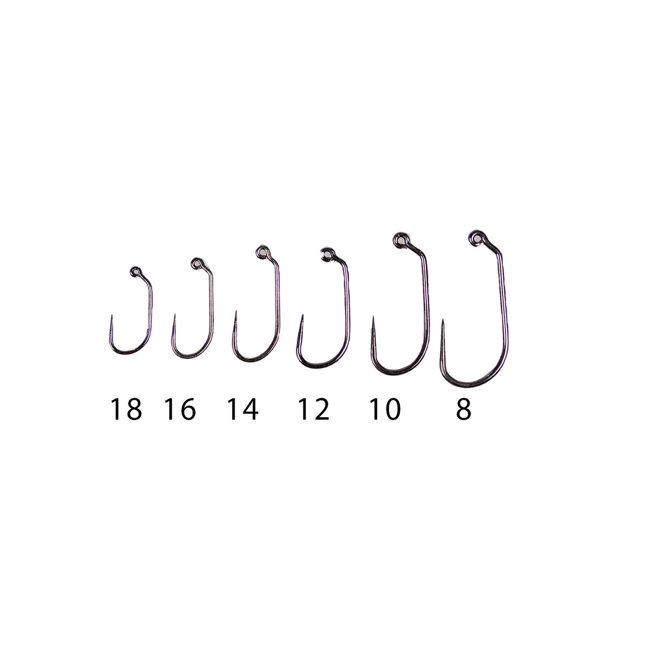 Umpqua UC660BL-BN Barbless Competition Straight Point Jig Hook - view 1