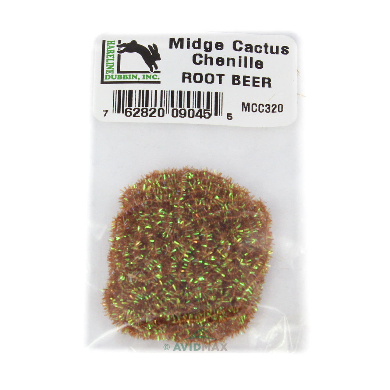 Hareline Midge Cactus Chenille Root Beer