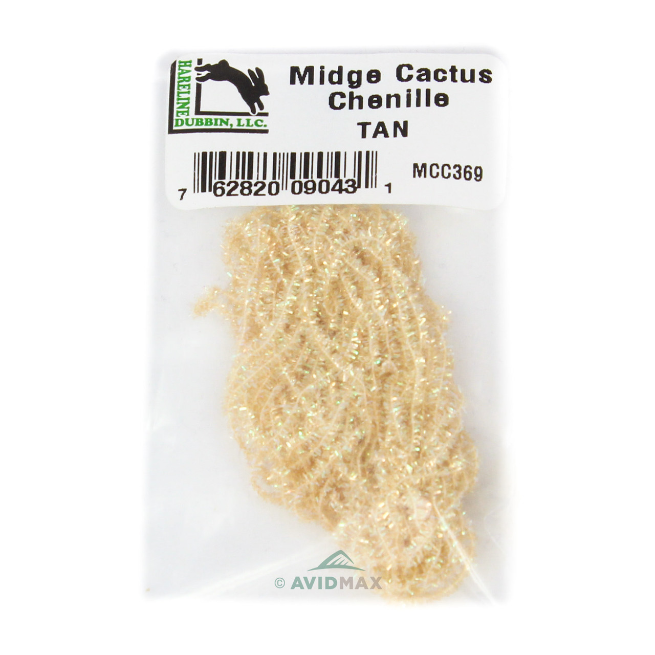 Hareline Midge Cactus Chenille Tan