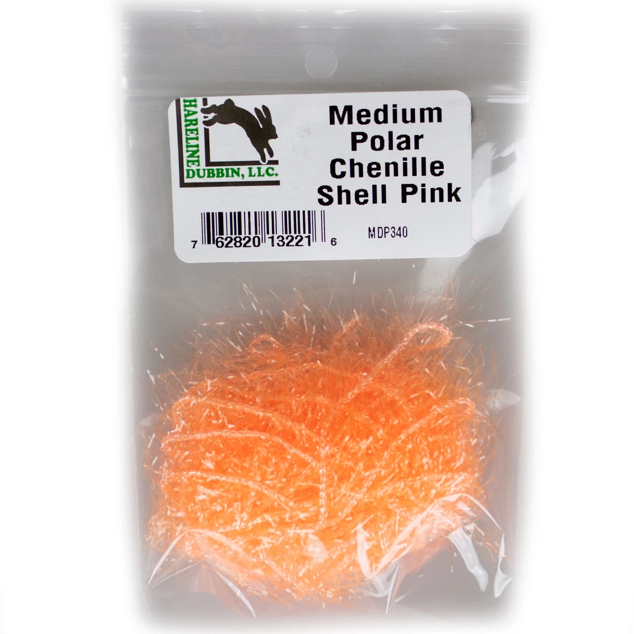 Hareline Medium Polar Chenille Shell Pink