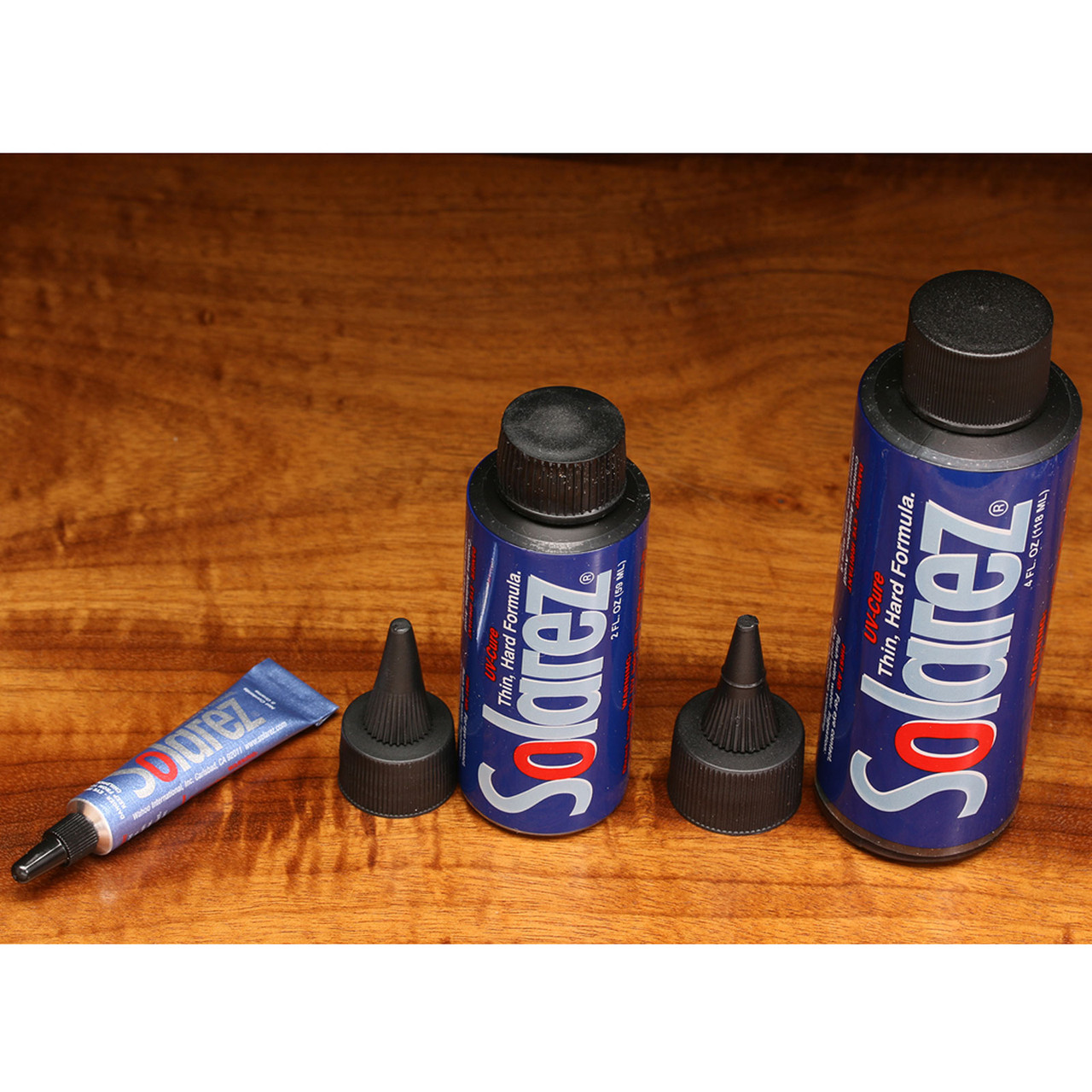 Solarez Fly Tie Hard Formula UV Fly Resin 2 and 4 ounce Bottles
