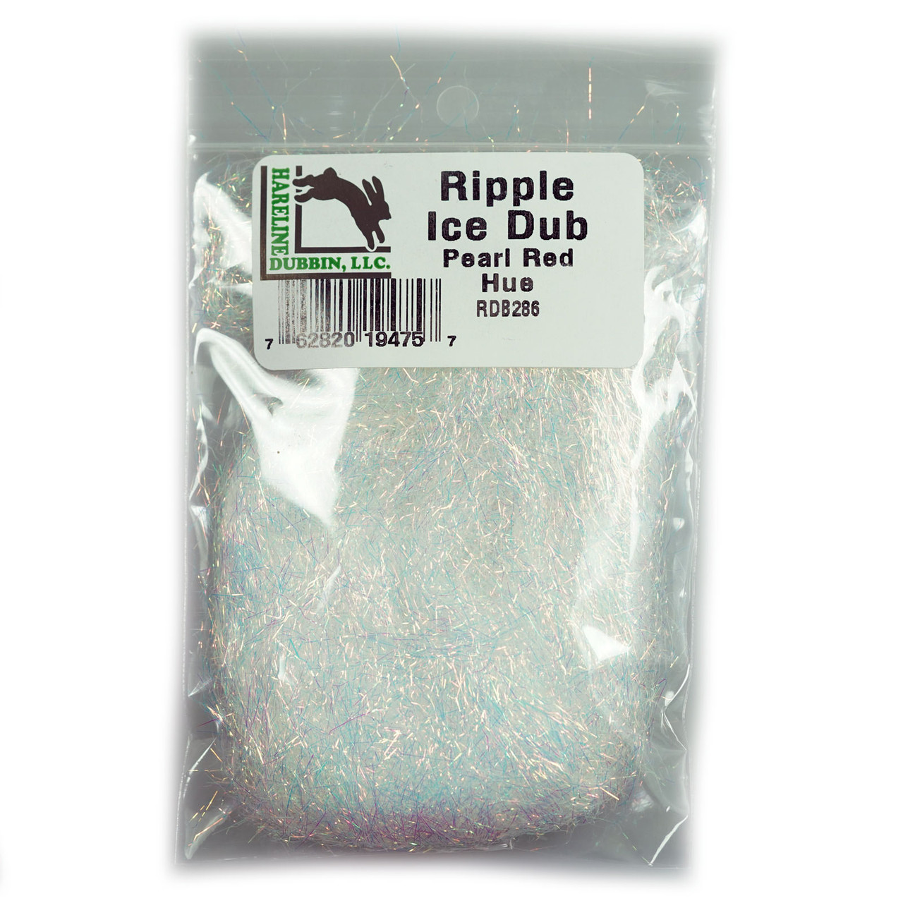 Hareline Ripple Ice Dubbing Pearl Red Hue