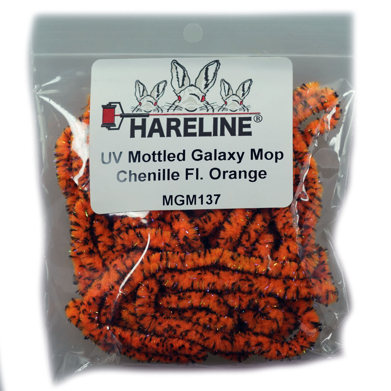 Hareline UV Mottled Galaxy Mop Chenille