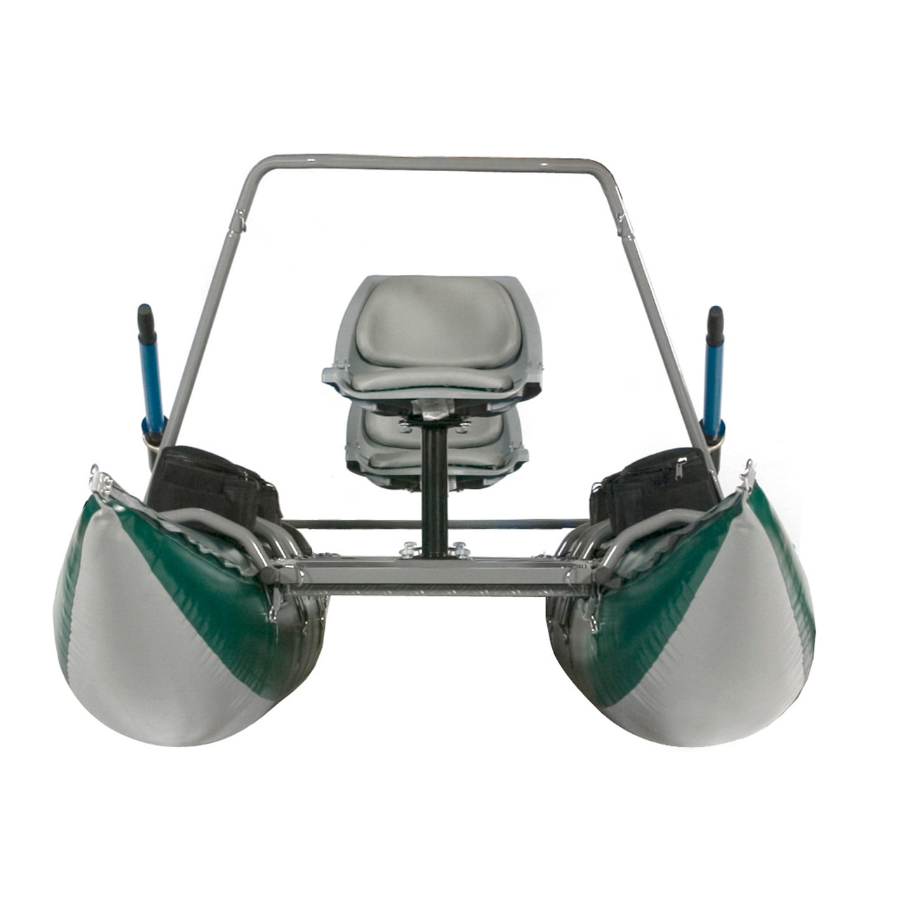 Outcast PAC 1200 Two Person Fly Fishing Portable Pontoon Boat