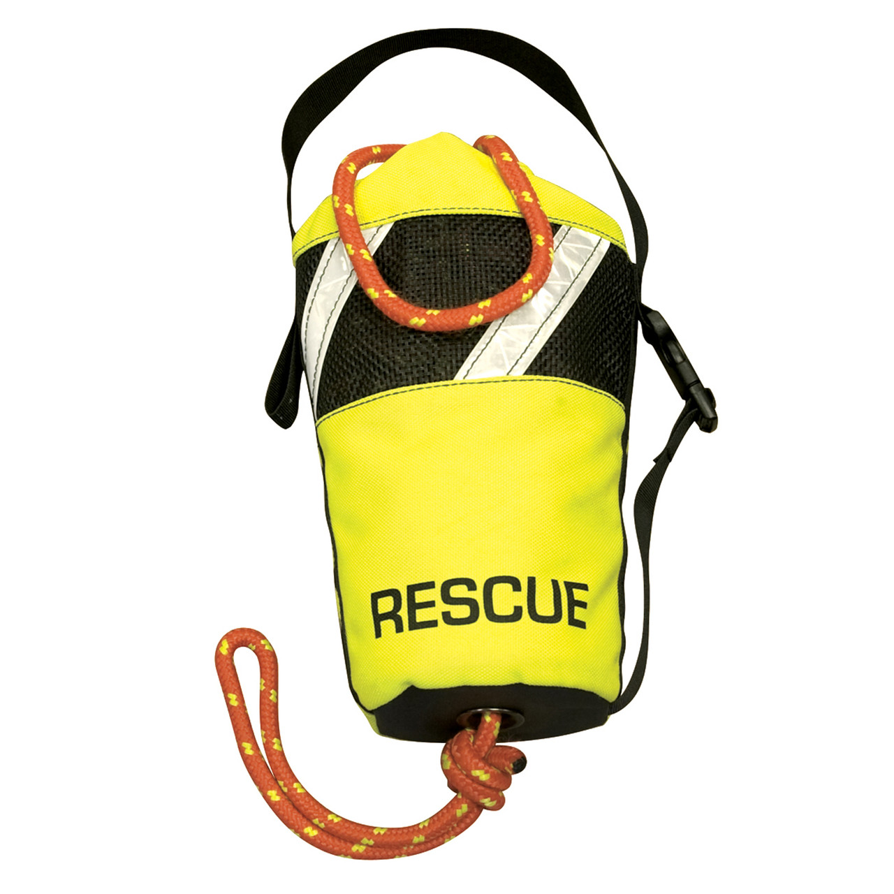 Outcast Rescue Bag Safety Floating Rescue Rope 75 ft with Reflective Bag