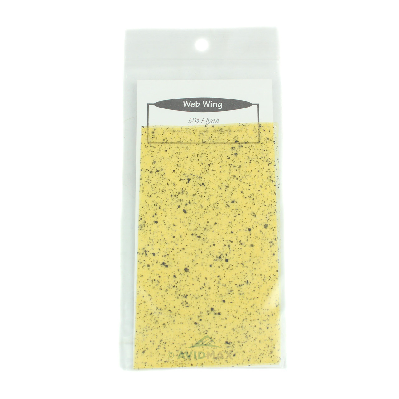 D's Flyes Web Wing Mottled Hopper Yellow