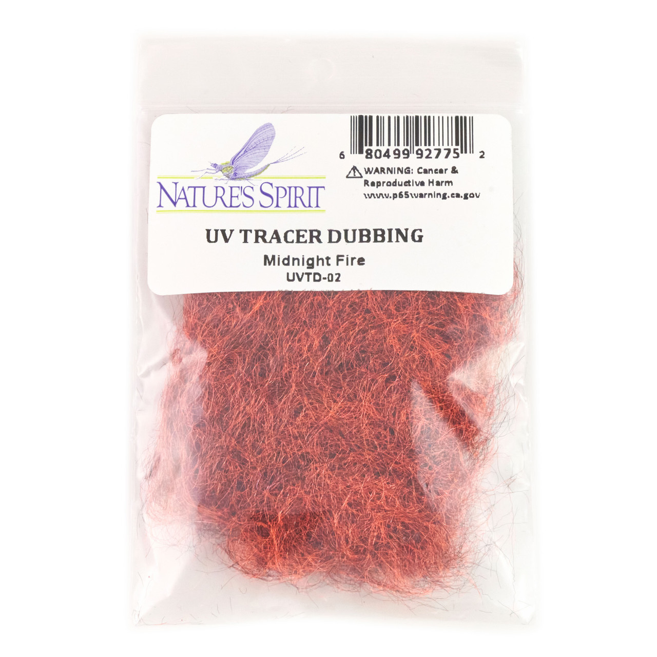 Nature's Spirit UV Tracer Dubbing Midnight Fire