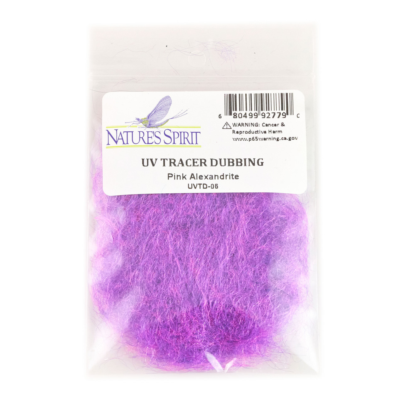Nature's Spirit UV Tracer Dubbing Pink Alexandrite