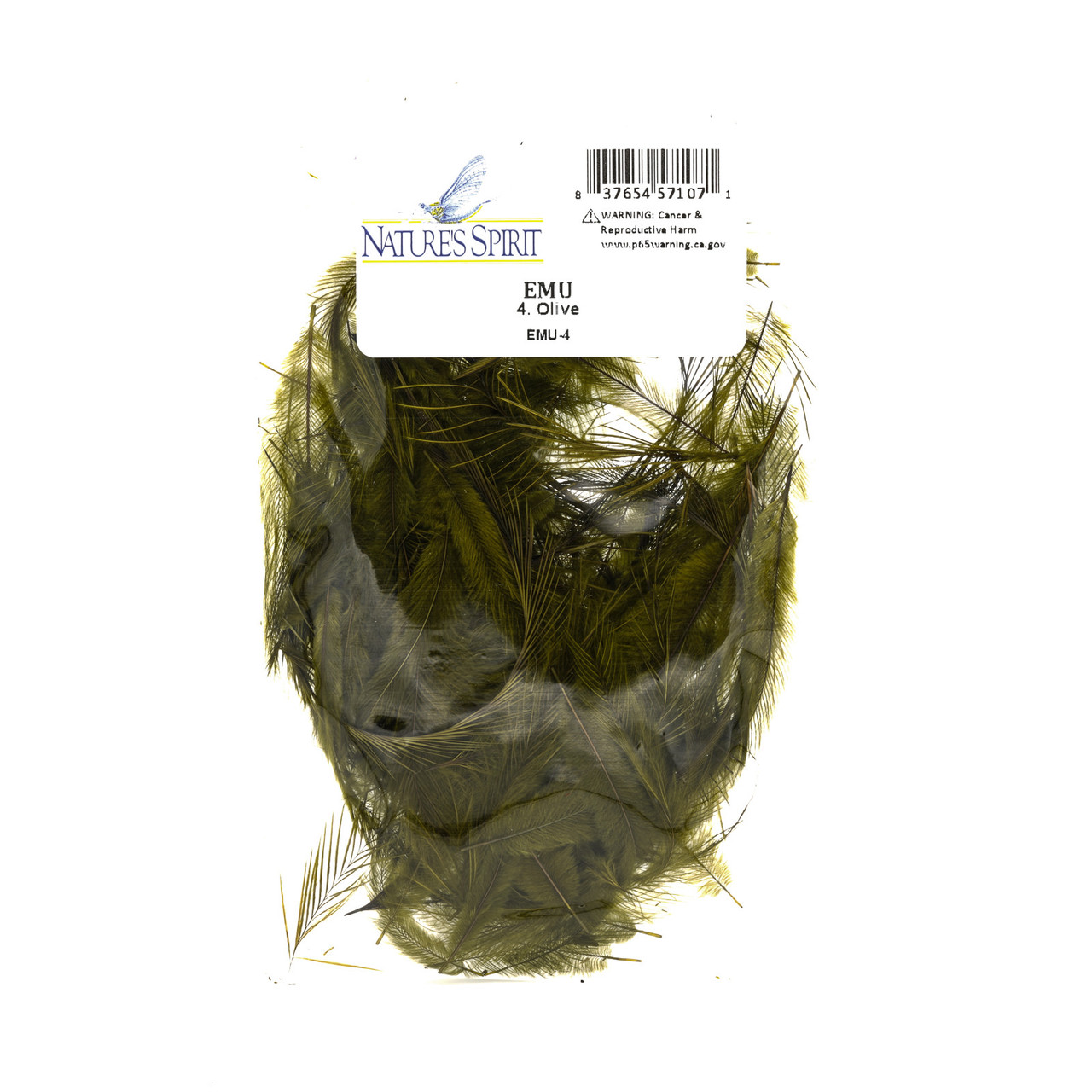 Nature's Spirit Emu Feathers Olive