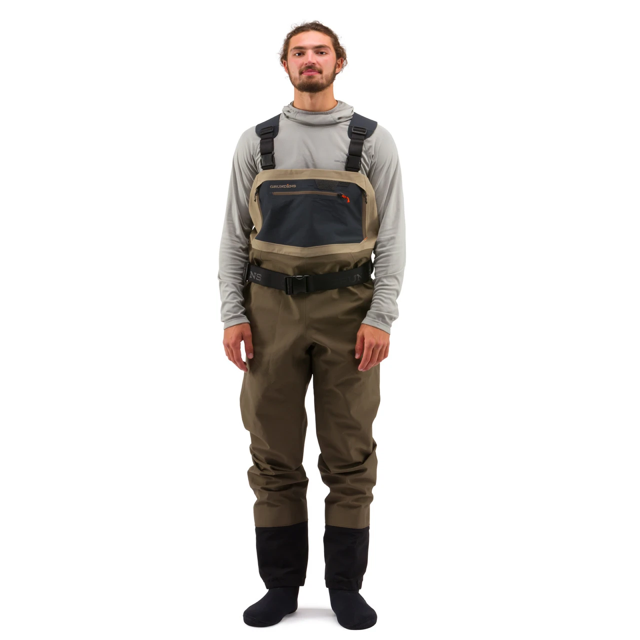 Grundens Men's Boundary Stockingfoot Wader Small (7-9)